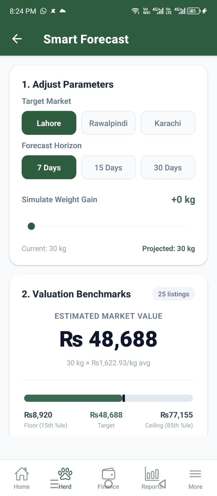 MaweshiSync app screen