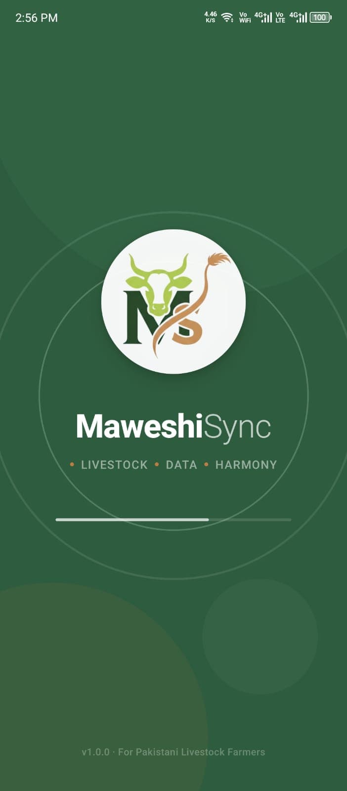 MaweshiSync app screen